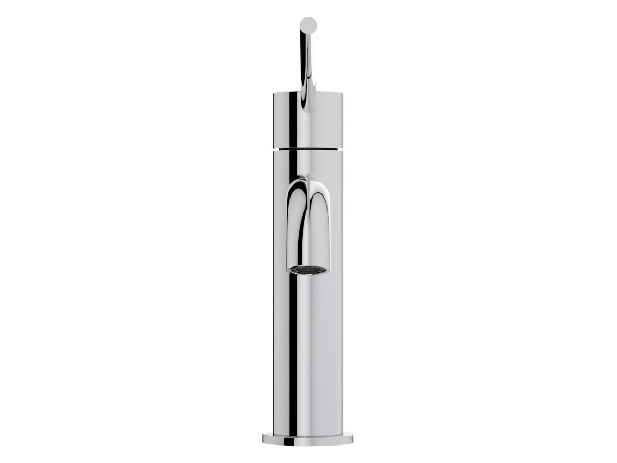 Supporting Image 2 - Mizu Drift Basin Mixer Curved Spout with Extended Lever Tap Chrome (6 Star) Lead Free