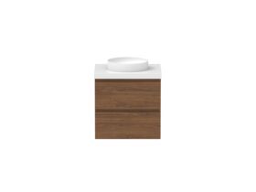 Hero - Posh Domaine 600mm Wall Hung Twin Vanity Unit All-Drawer 50mm Top