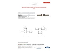 Specification Sheet - Hydrotherm Pure Vertical Heated Towel Rail Robe Hook Brushed Nickel