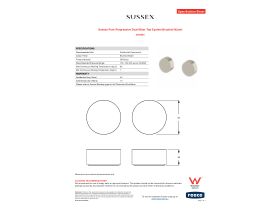 Specification Street - Sussex Pure Progressive Dual Mixer Tap System Brushed Nickel