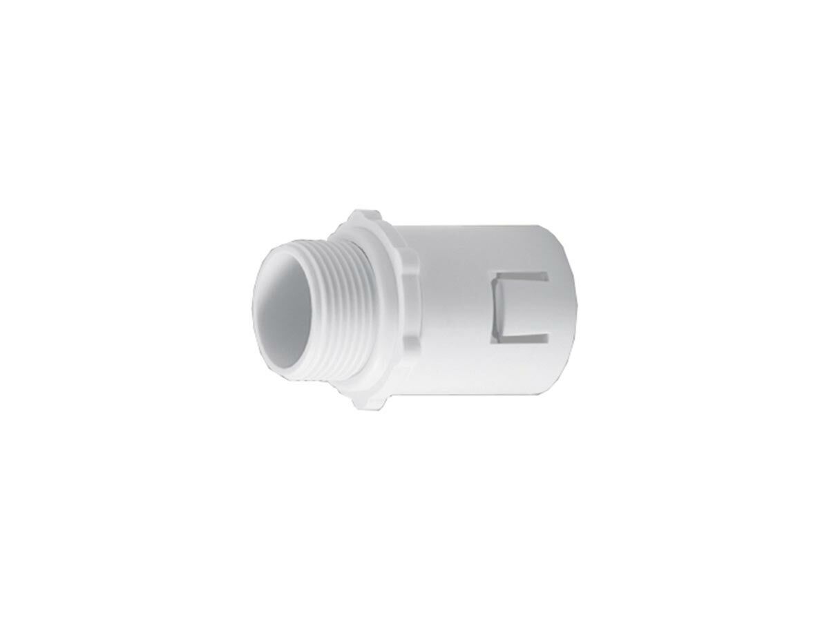 Naw Gland Straight to Corrugated Grey MA20GR