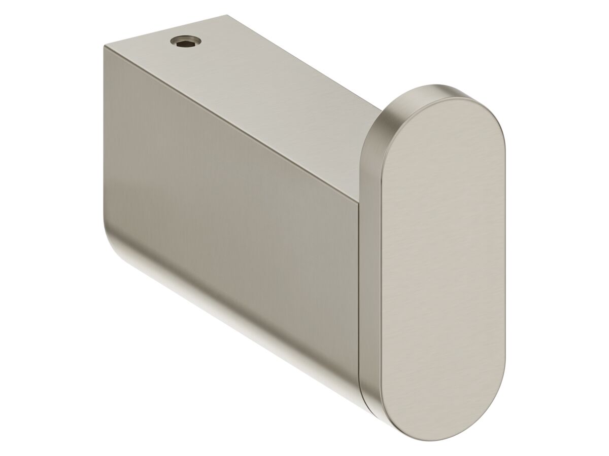 Mizu Soothe Robe Hook Brushed Nickel