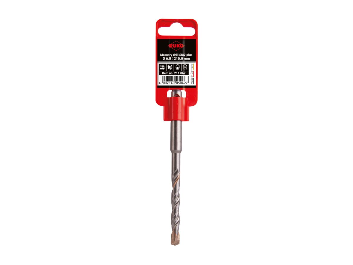 Ruko SDS Plus Masonary Drill - 6.5 x 210mm