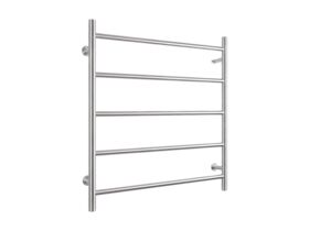 Mizu Drift MK2 750 x 800mm Heated Towel Rail Low Voltage 24V Brushed Stainless Steel