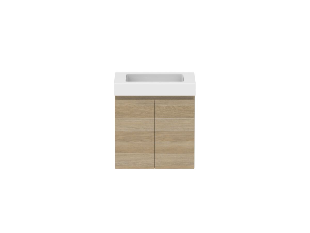 Hero - Posh Domaine 600mm Wall Hung Vanity Unit Conventional 90mm Top