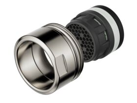 Supporting Image - Posh Bristol Pin Tapware Basin and Bath Aerator - Brushed Nickel