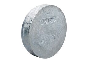 Roll Groove Cap (Galvanized)