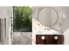Sussex Oria Bathroom Setting PVD Brushed Gunmetal