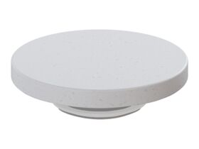 Hero - Omvivo Villa Bath Solid Surface Plug Only White Haven