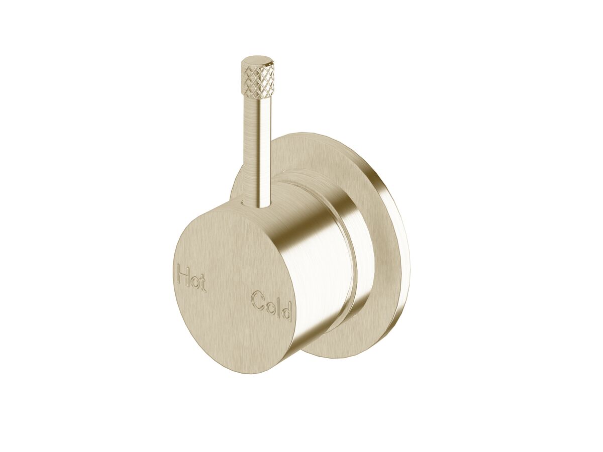 Hero - Sussex Scala Nova Shower/Bath Mixer PVD Brushed Platinum Gold Lead Free