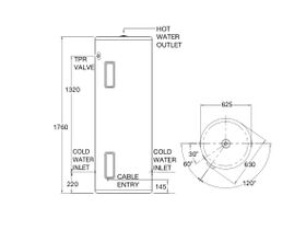 Rheem Stellar 315L Stainless Steel Electric Hot Water System
