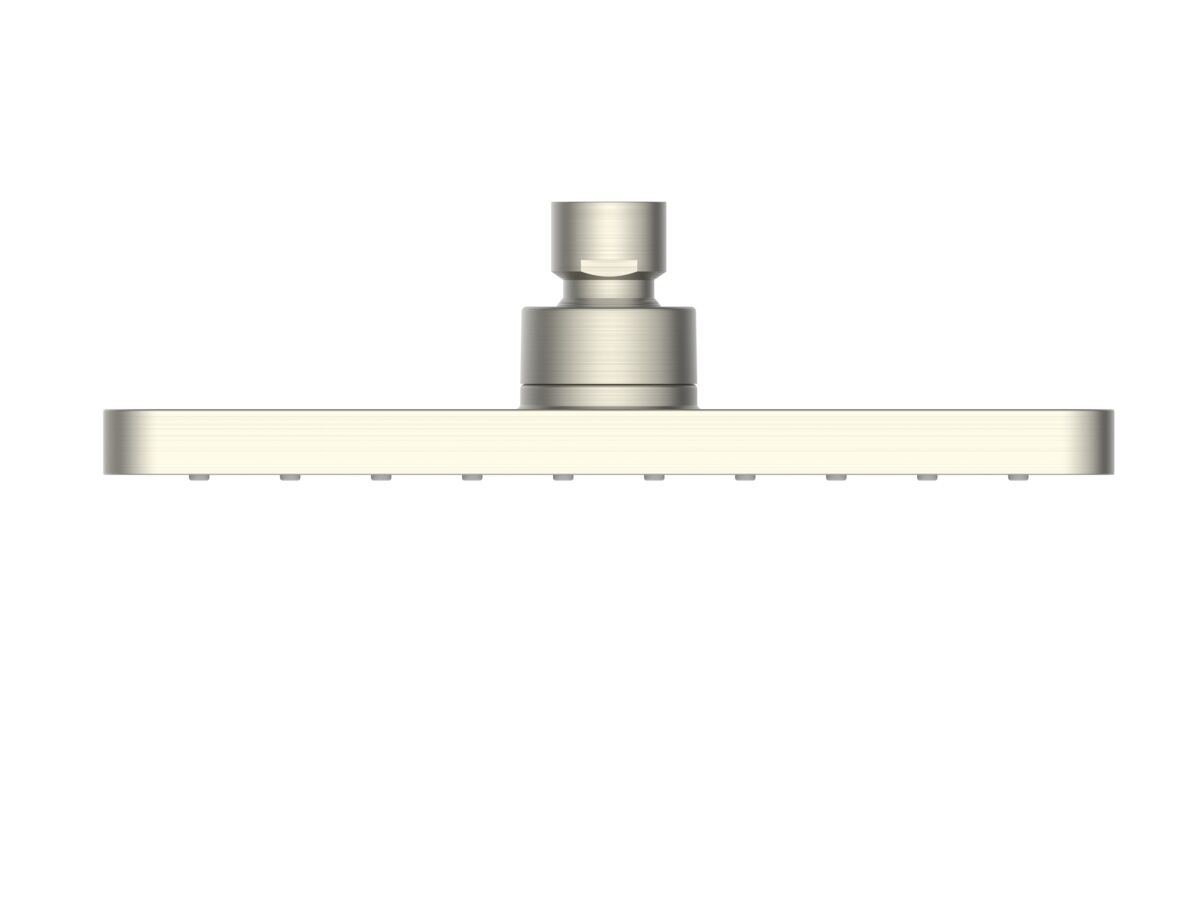 Supporting Image - Posh Bristol MK2 Square Overhead Shower 200mm Brushed Nickel (3 Star)