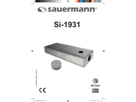 User Manual - Sauermann SI-1931 Condensate Pump 700L/Hr