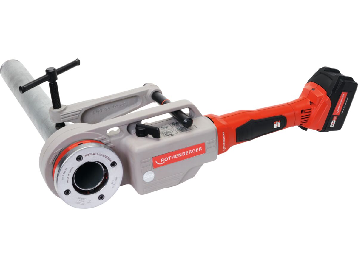 Rothenberger Battery Supertronic 2000E Pipe Threader Set
