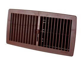 Airform Floor Register Rustic Brown