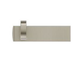 Supporting Image - Mizu Soothe Toilet Roll Holder Brushed Nickel - Side