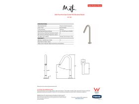 Specification Sheet - Milli Pure Hob Spa Outlet PVD Brushed Nickel