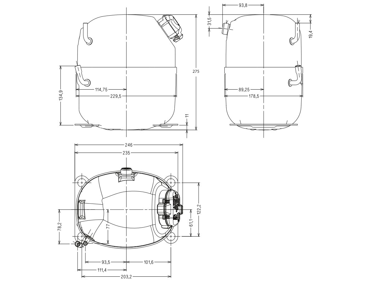 Tecumseh Compressor