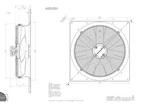 Ziehl Fan Motor Assembly FC050-VDQ.4F.V7