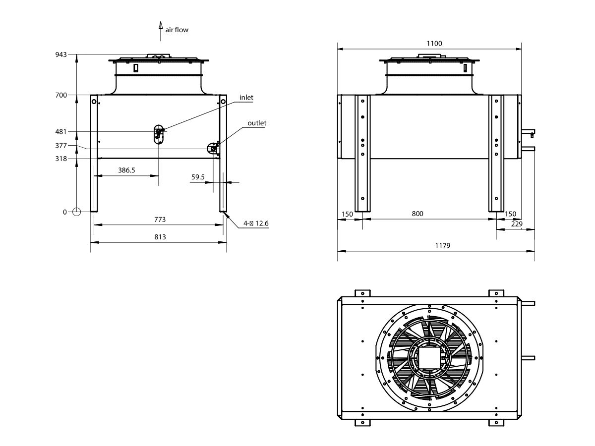 Cabero Remote Condenser ACH057A1-0.8-18NZ-D