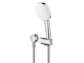 Hero - GROHE Tempesta Cube Hand Shower and Bracket Chrome Plated