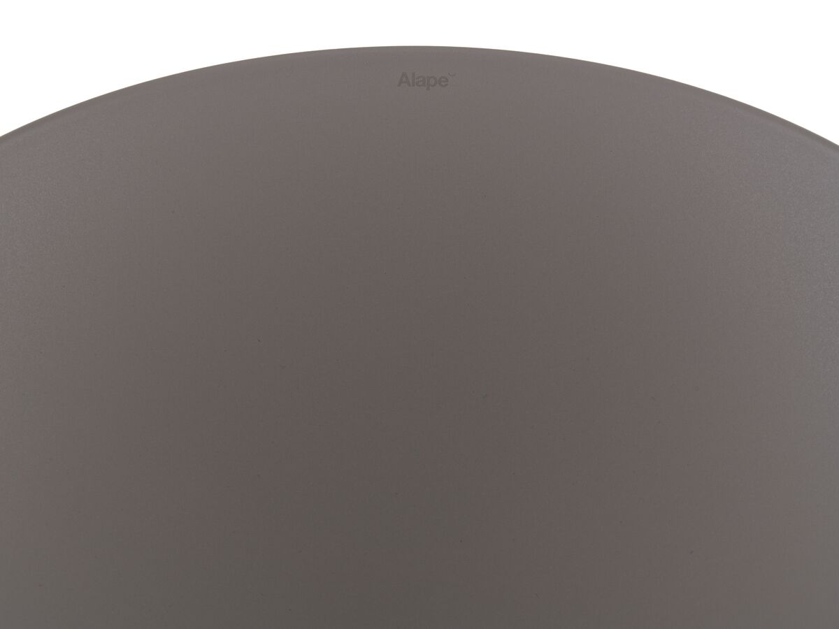 Alape Circa Above Counter Basin 360mm Terra Matte Oyster
