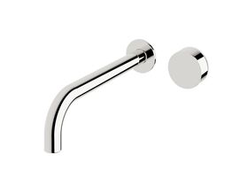 Sussex Pure Progressive Wall Basin Mixer Tap System 250mm Chrome (3 Star)
