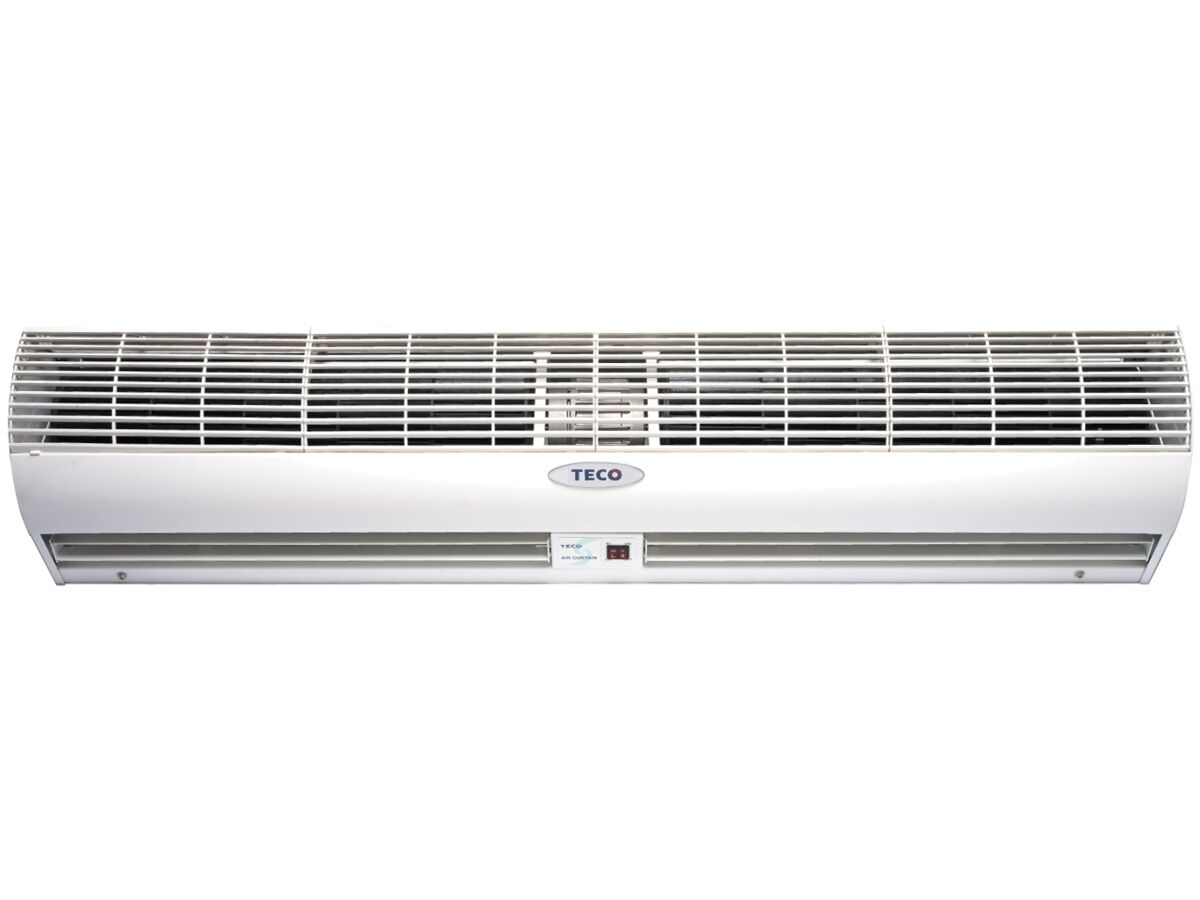 Teco 1200mm Air Curtain, Perfect Airflow for 3.5m ~ 4.5m Blow, Noise Level < 45db(A) Magnetic Reed Door Switch, Remote Control
