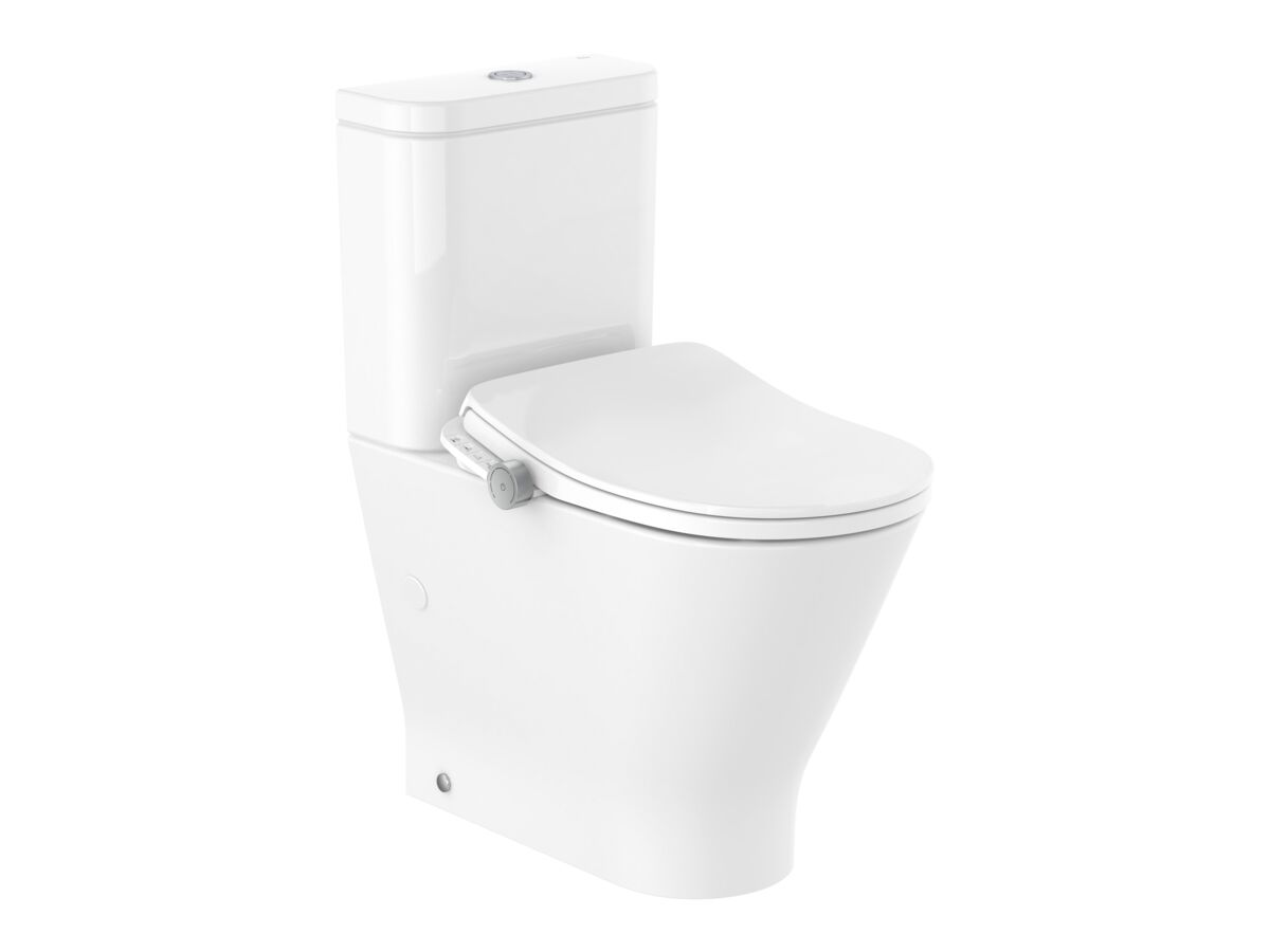 Hero - Roca In-Wash Gap Round Close Coupled Back to Wall Toilet Suite with Heated Seat (4 Star)