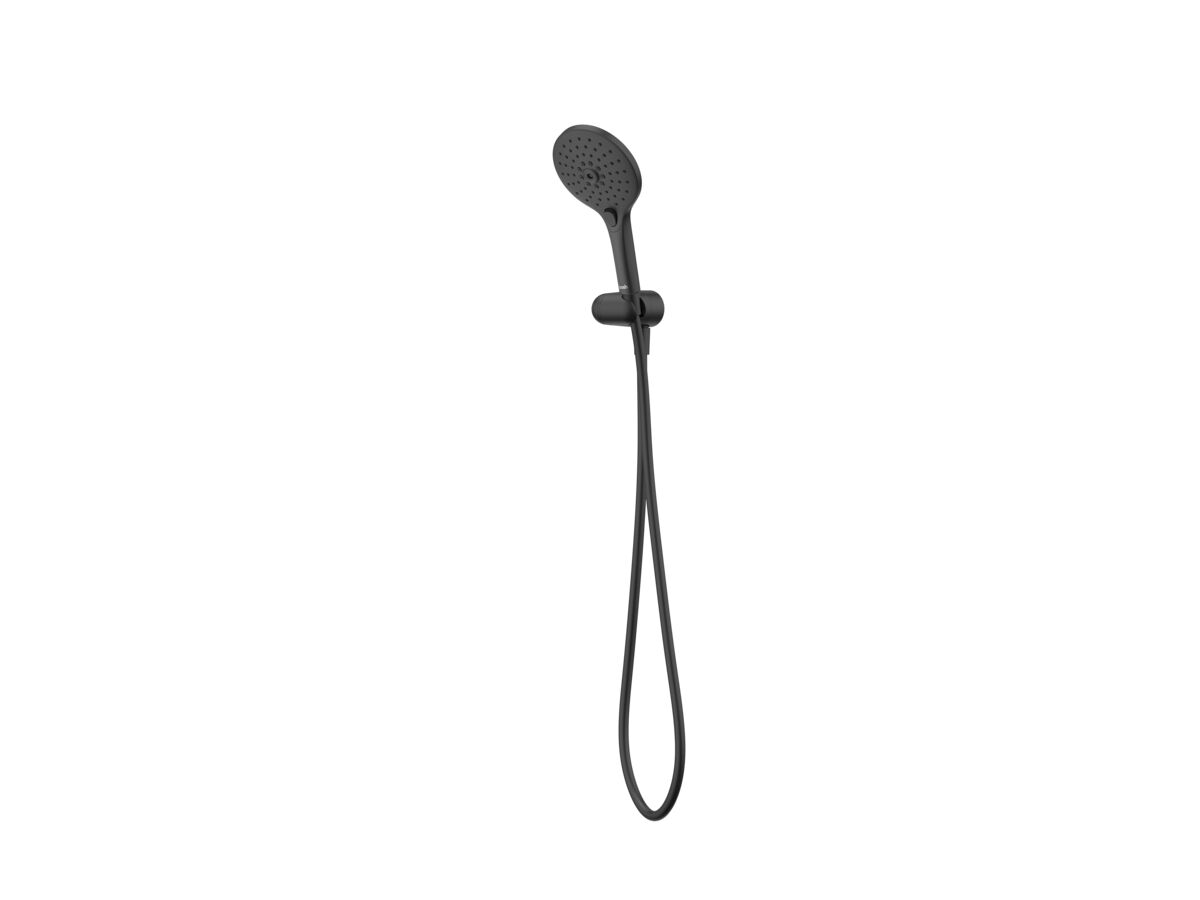 Posh Domaine Handshower with Wall Bracket 3 Functions Matte Black (4 Star)