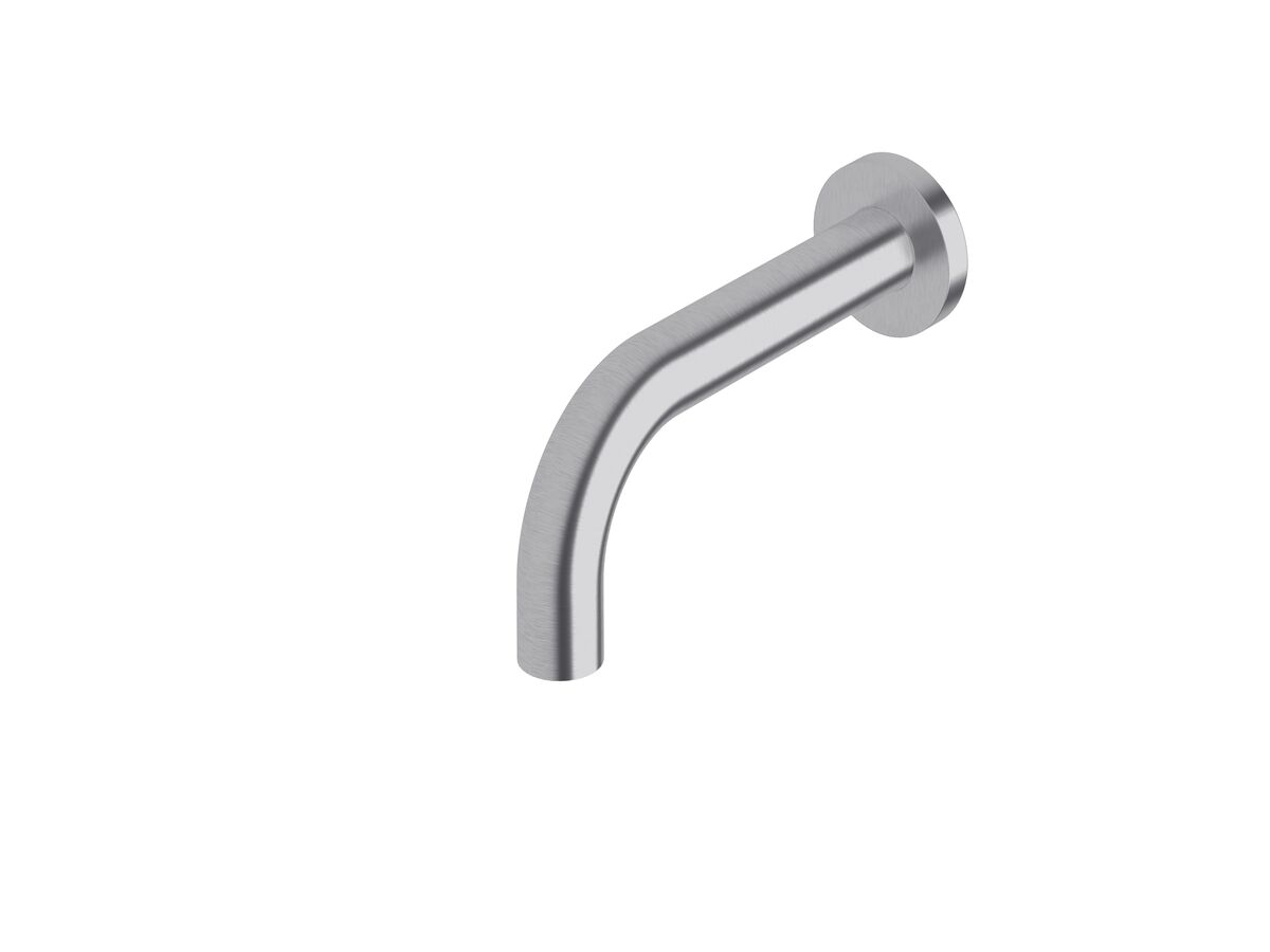 Sussex Scala 25mm Curved Bath Outlet 160mm Satin Chrome