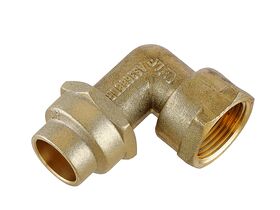 Compression Elbow Flared 20mm Female x 20mm Copper