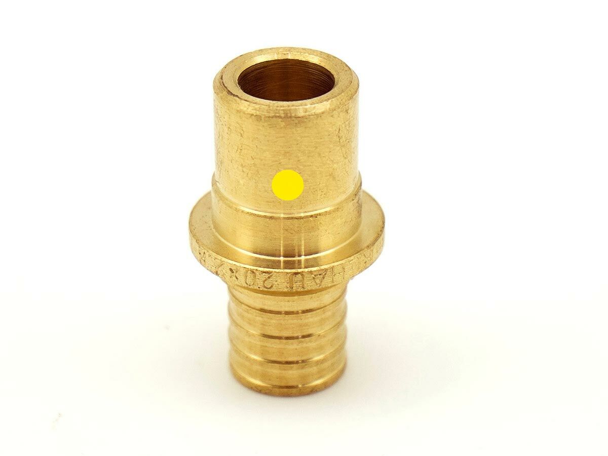 Rehau Brass Connection Barb Male