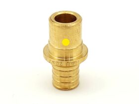 Rehau Brass Connection Barb Male