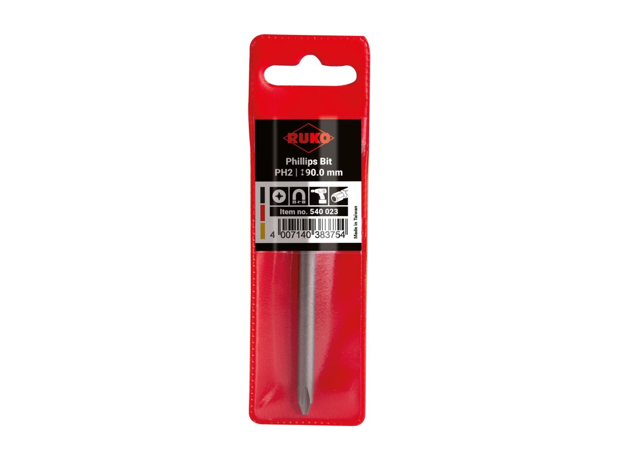 Ruko Phillips Bit - #2 x 90mm