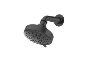 Hero - Posh Solus MK3 Wall Shower & Arm 3 Function Matte Black (4 Star)