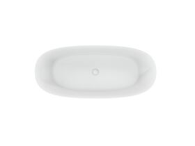 Supporting Image 2 - Kado Lux Freestanding Bath 1700mm x 750mm x 580mm Matte White