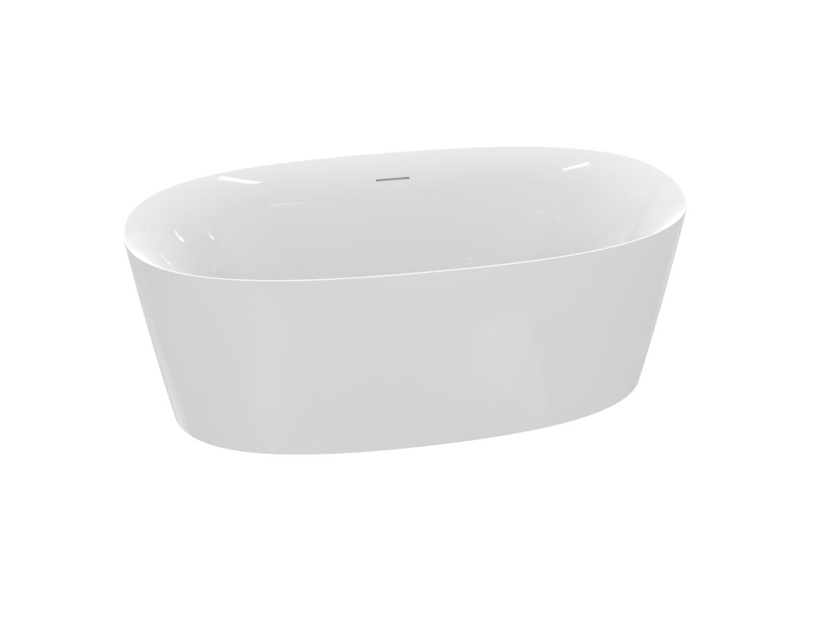 Hero - Kado Lux Freestanding Bath 1500mm x 700mm x 580mm Gloss White
