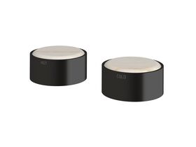 Supporting Image - Sussex Pure Elemental Basin Top Assembly PVD Matte Black Lead Free with Aurora Insert