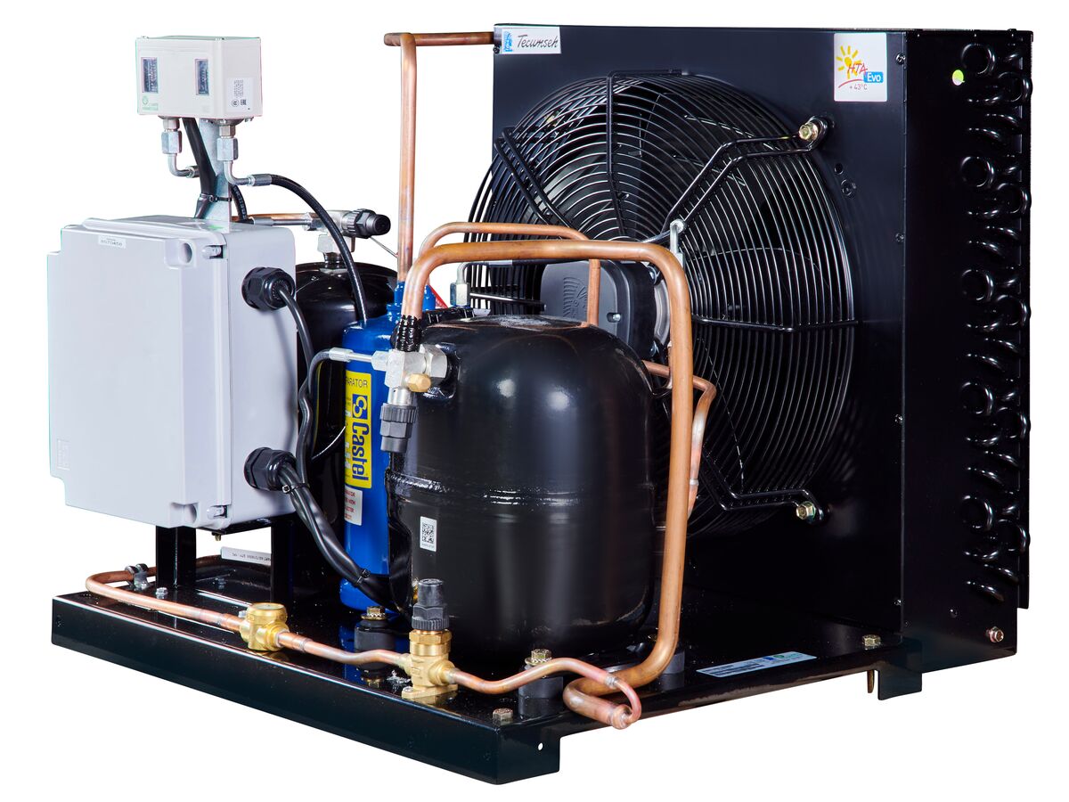 Tecumseh EVO Condensing Unit 1.5hp R404 MHBP EPCH4519Z 1 Phase