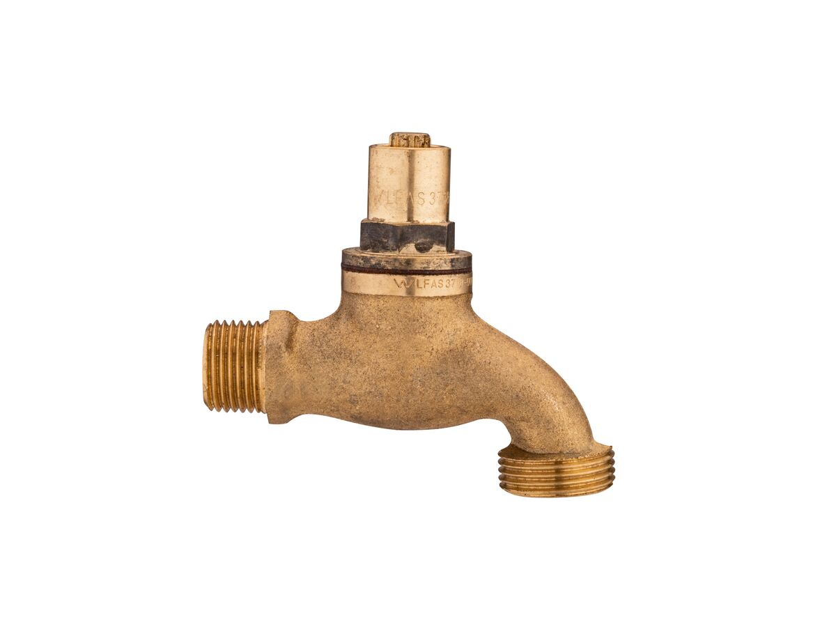 Hero - Dura Hose Bib Male Spline Vandal Proof Less Key 15mm Lead Free