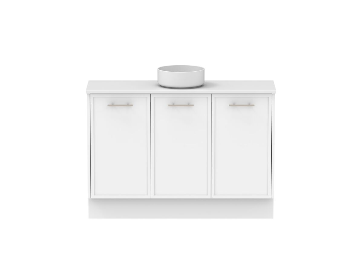 Supporting Image - Kado Lux Ensuite All Door 1200mm Floor Mount Centre Basin 20mm Top Shaker