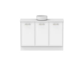 Supporting Image - Kado Lux Ensuite All Door 1200mm Floor Mount Centre Basin 20mm Top Shaker