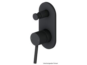 Mizu Drift MK2 Shower Mixer with Diverter (kit) Matte Black
