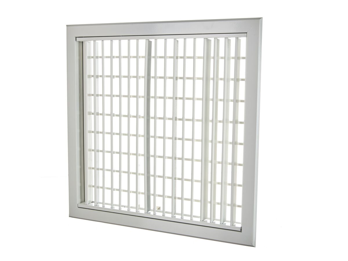 Aluminium Wall Register with Removable Core