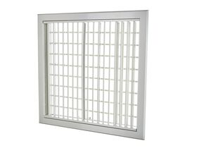 Aluminium Wall Register with Removable Core