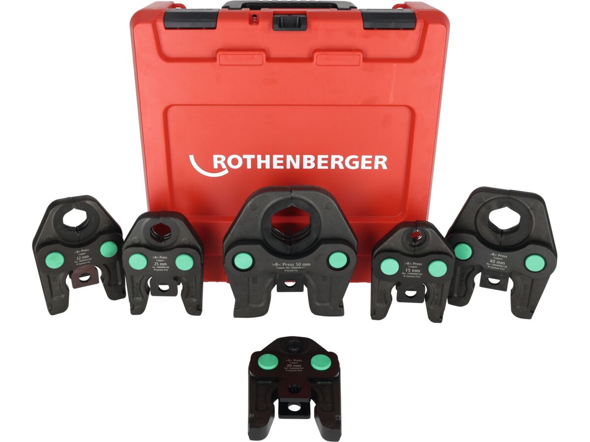 Rothenberger 3000/4000 B-Press Jaw Set 15mm - 50mm