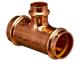 >B< Press Gas Reducing Tee 32mm x 32mm x 20mm
