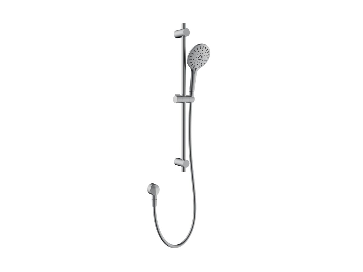 Hero - Roca Ona Single Rail Shower Brushed Gunmetal (5 Star)