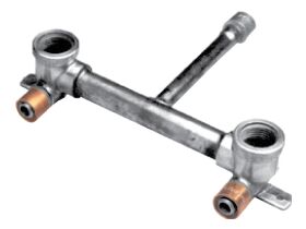 Auspex Stainless Steel B/E Shower Set 150mm Centre